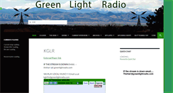 Desktop Screenshot of greenlightradio.com